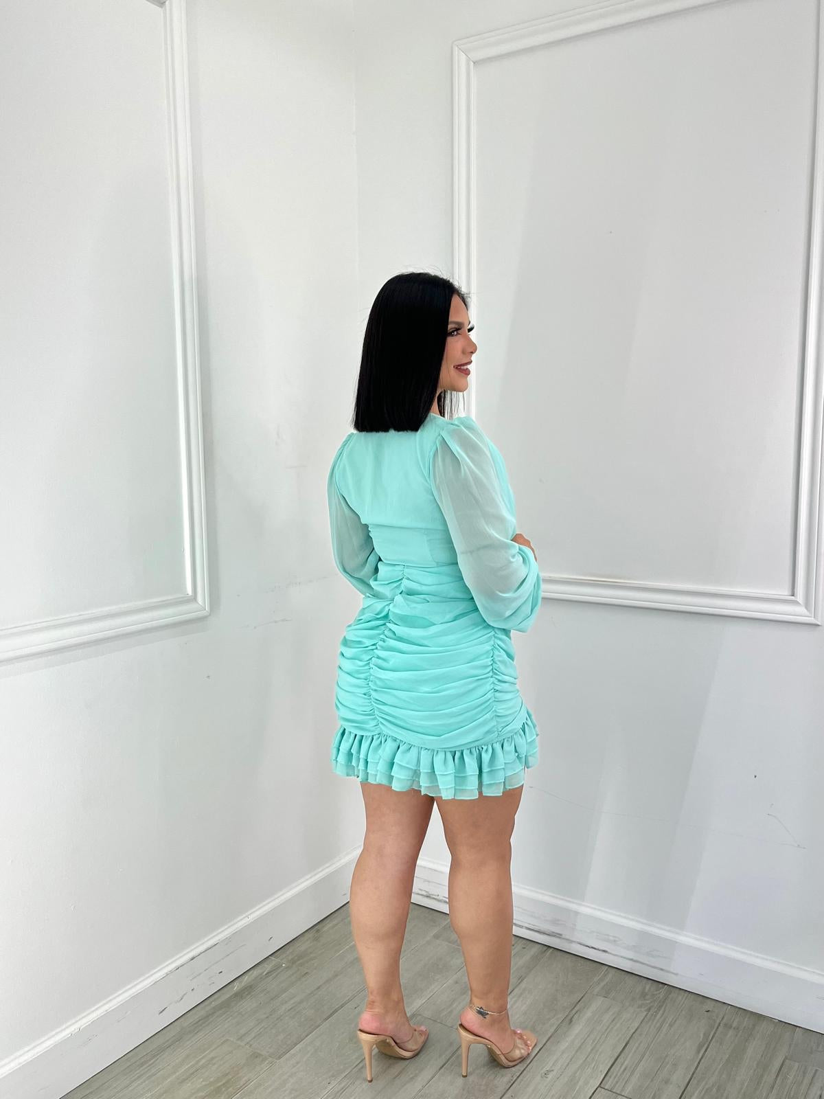 Turquoise Dress